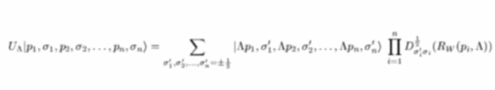 Formula for the transformation properties of velocity states in relativistic quantum mechanics